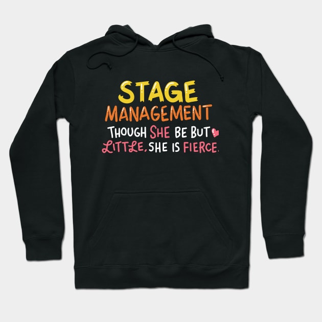 Stage Management Hoodie by Design Seventytwo